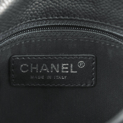 Chanel Caviar Quilted Small Rock In Rome Flap Black 7 of 8
