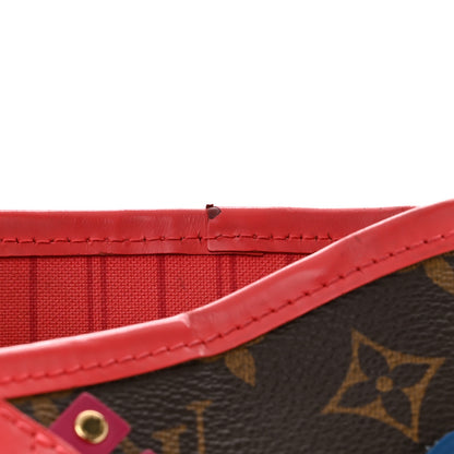 Louis Vuitton Monogram Totem Neverfull MM Flamingo 11 of 16