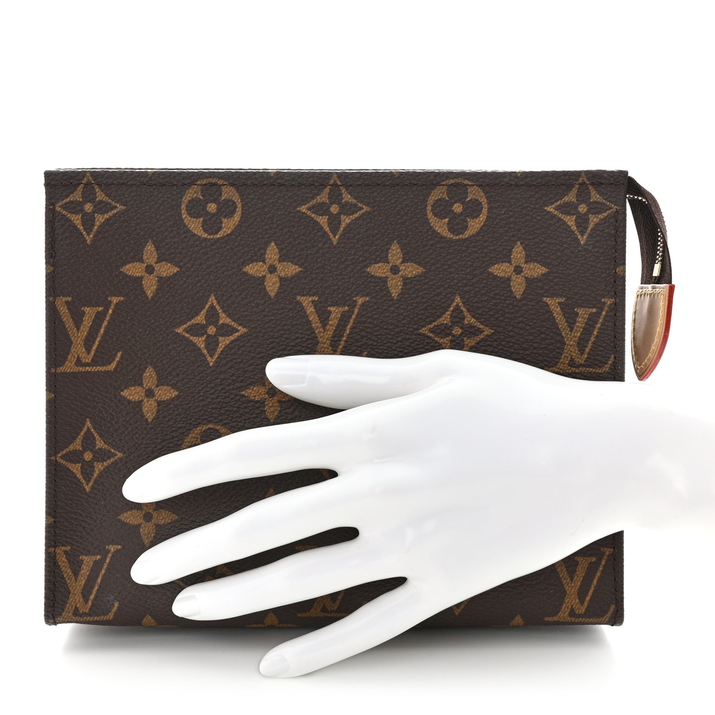 Monogram Toiletry Pouch 19 Red