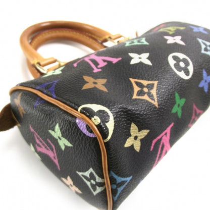 Louis Vuitton Monogram Multicolor Mini Sac HL Speedy Black 6 of 9