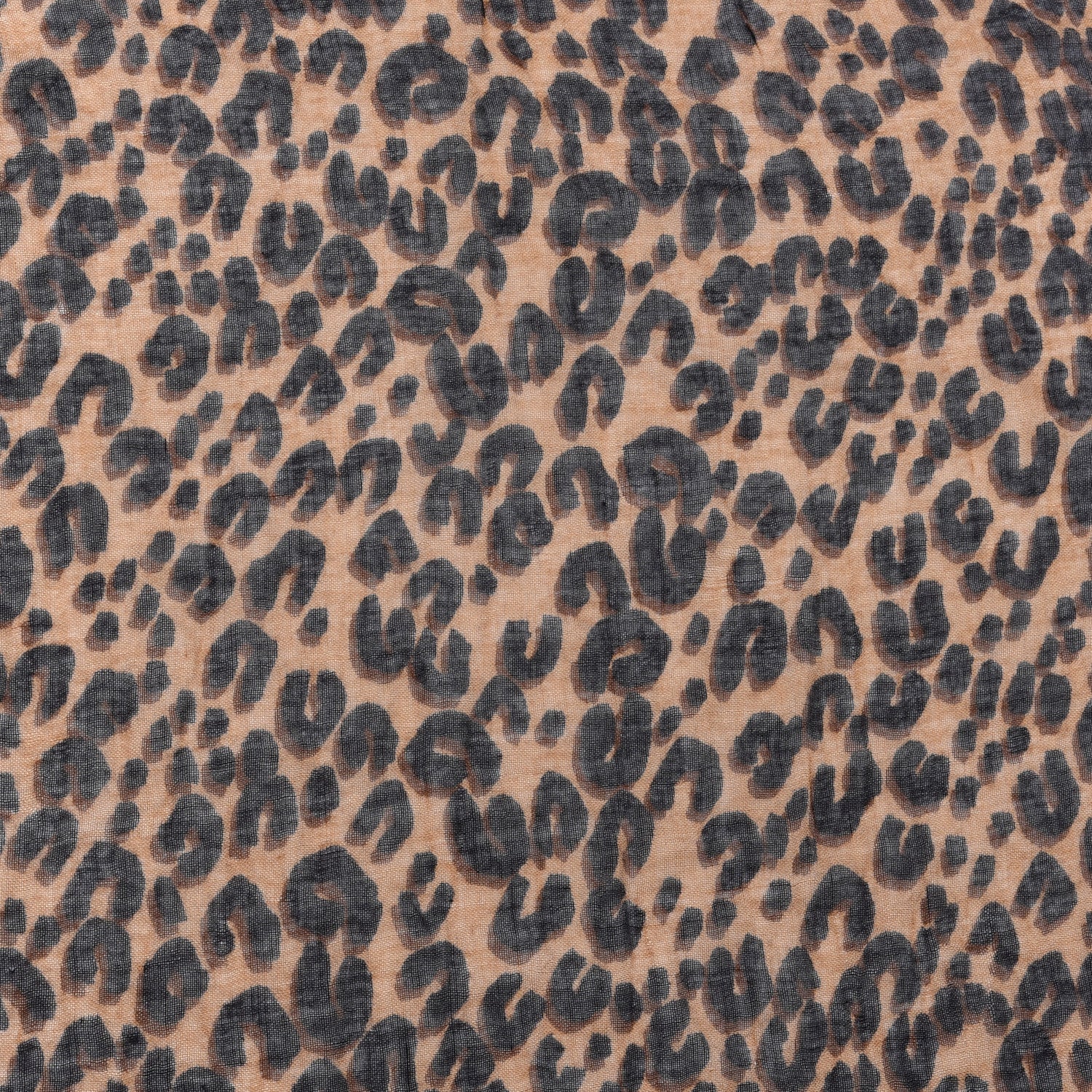Louis Vuitton Cashmere Silk Leopard Etole Stole Marron 4 of 5