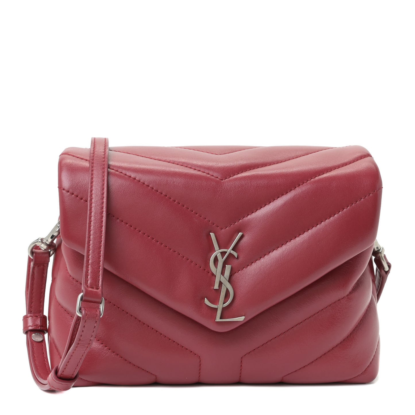 Calfskin Y Quilted Monogram Toy Loulou Crossbody Bag New Lipstick