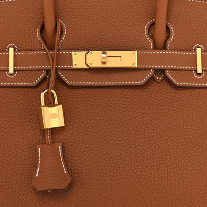 Hermes Togo Birkin 30 Gold 8 of 13