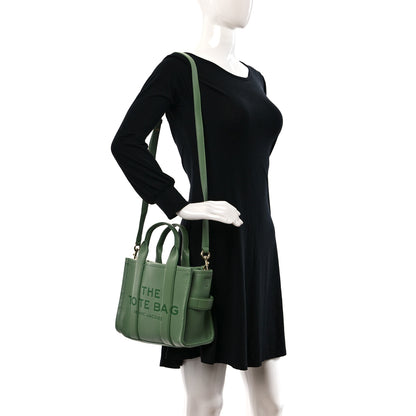 Marc Jacobs Grained Calfskin Small The Tote Bag Aspen Green 2 of 9