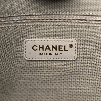 Chanel Mixed Fibers Small Deauville Tote Black 7 of 10