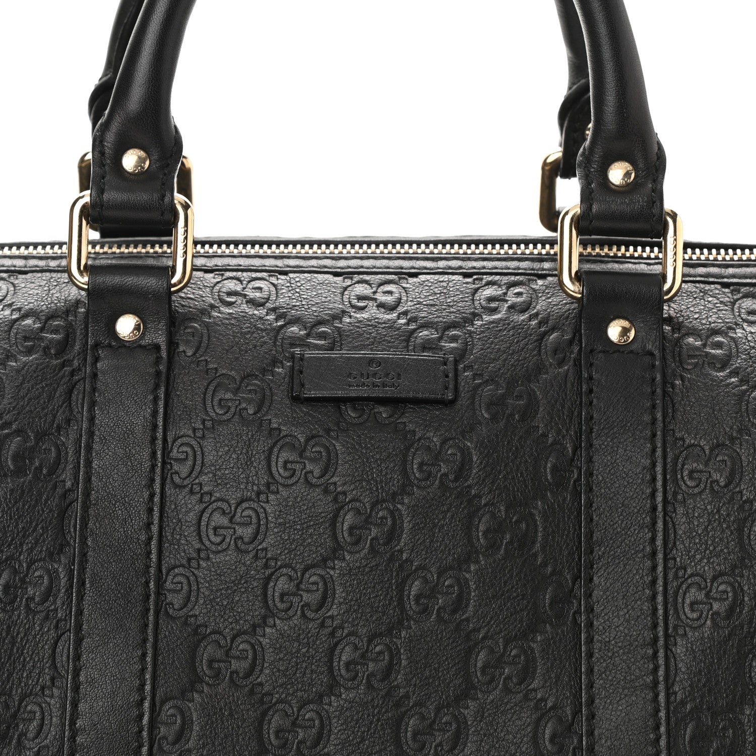 Gucci Guccissima Medium Joy Boston Black 8 of 10