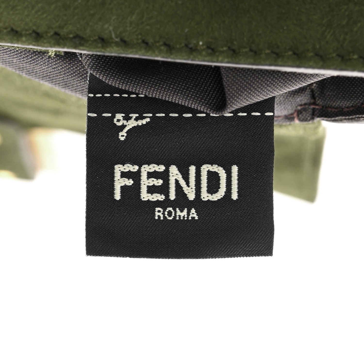 Fendi Chamois Mini Baguette Amazzonia 6 of 11