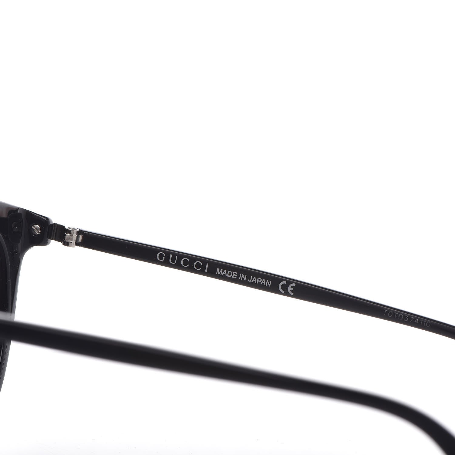 Gucci Acetate Round GG Sunglasses GG0064SK Black 5 of 7