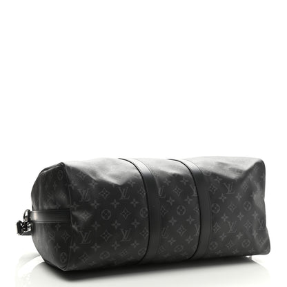 Louis Vuitton Monogram Eclipse Keepall Bandouliere 45 4 of 12