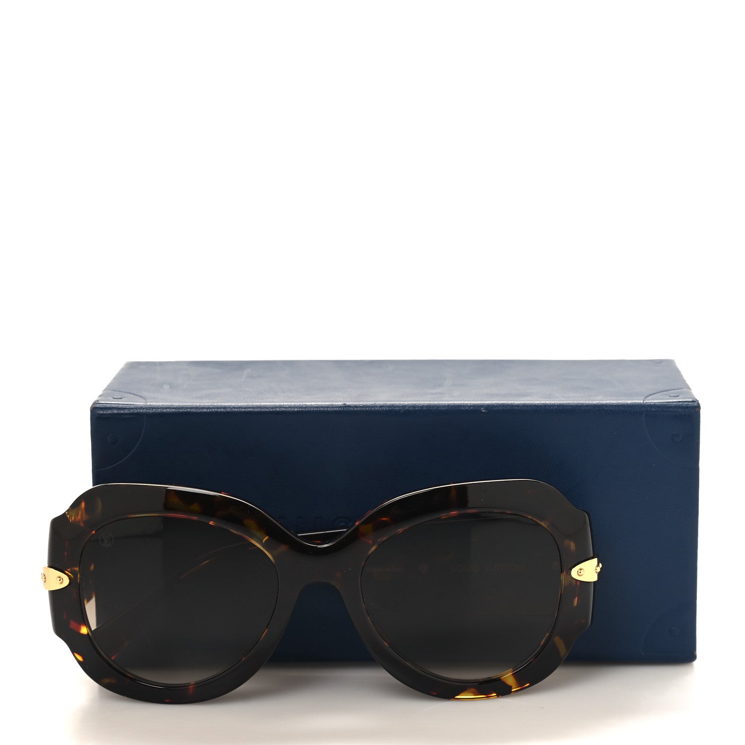 Louis Vuitton Acetate Paris Texas Sunglasses Z1133W Dark Tortoise