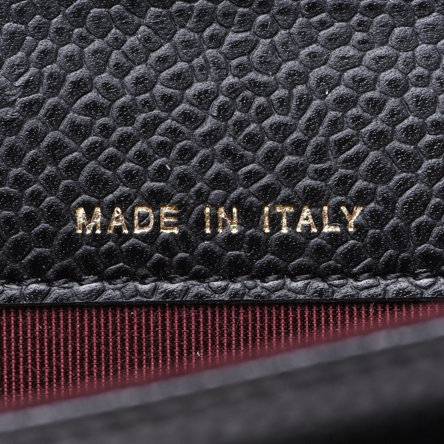 Caviar Quilted Flap Card Holder Black