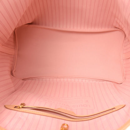 Louis Vuitton Damier Azur Neo Neverfull GM Rose Ballerine 6 of 14
