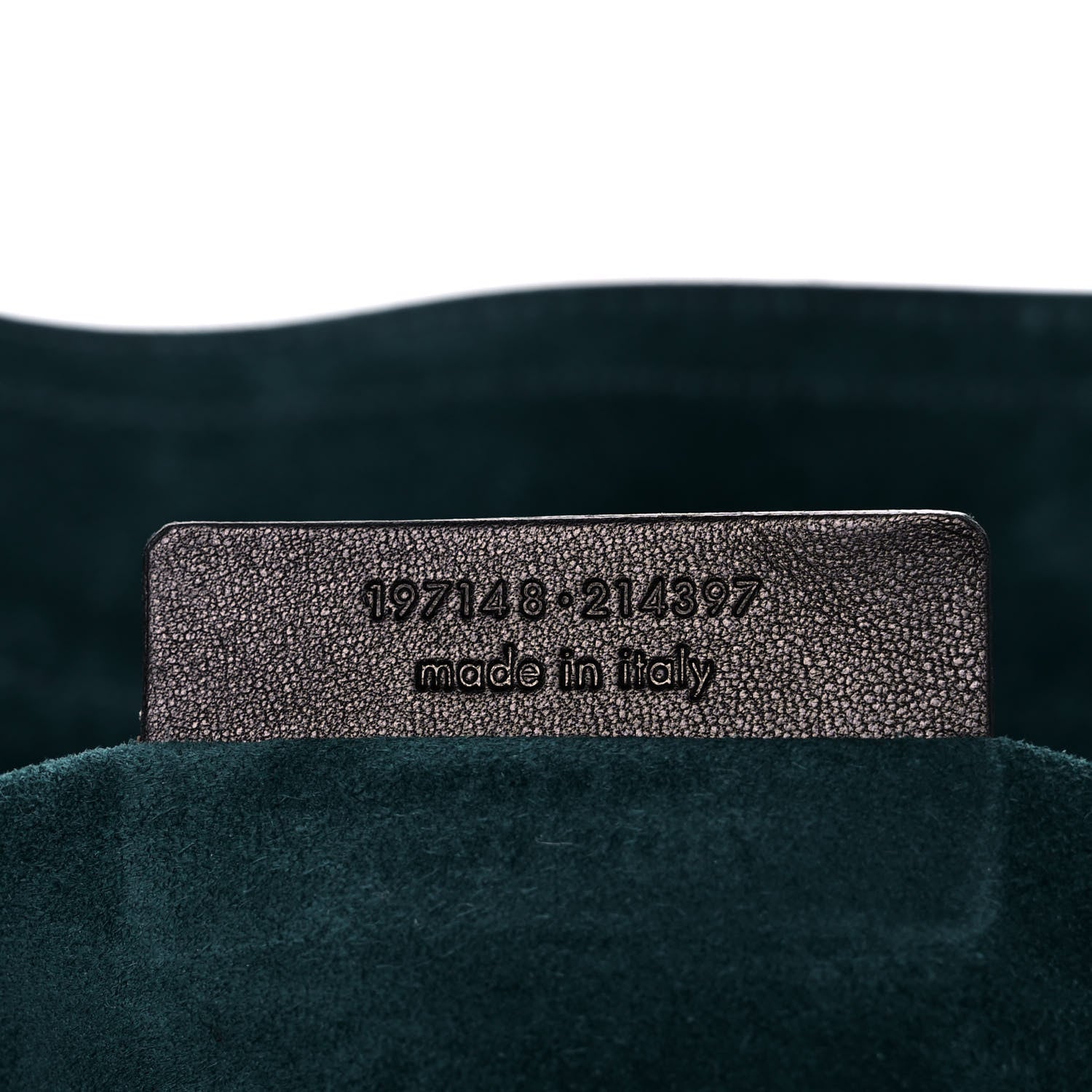 Saint Laurent Crocodile Embossed Nubuck Calfskin Large Muse Two Green 7 of 13