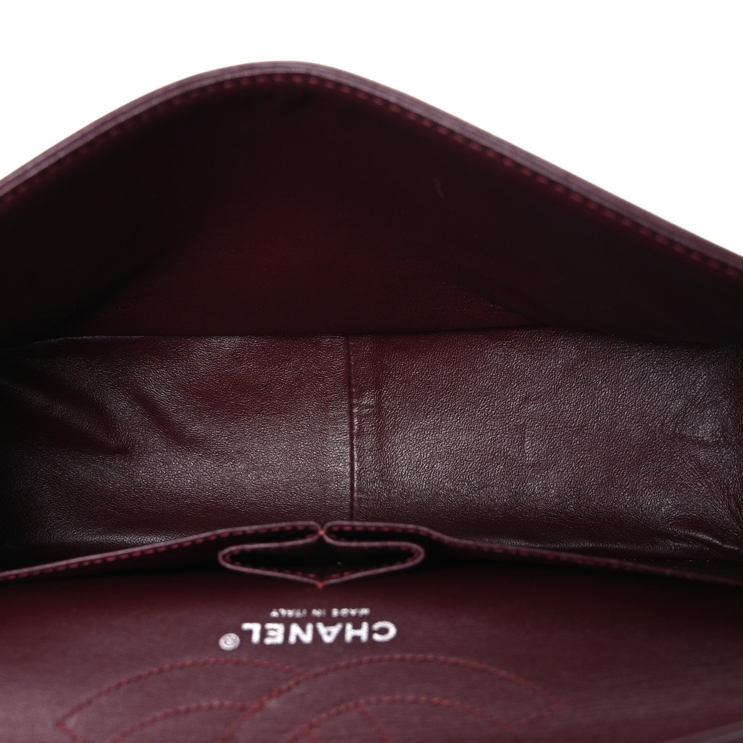 Chanel Aged Calfskin Quilted 2.55 Reissue 226 Flap Dark Burgundy 5 of 10