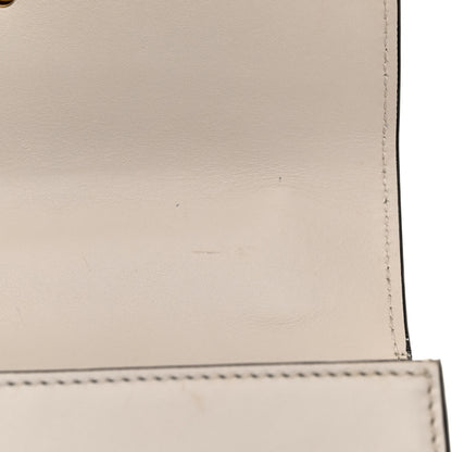Gucci Calfskin Mini Sylvie Chain Shoulder Bag White 23 of 24