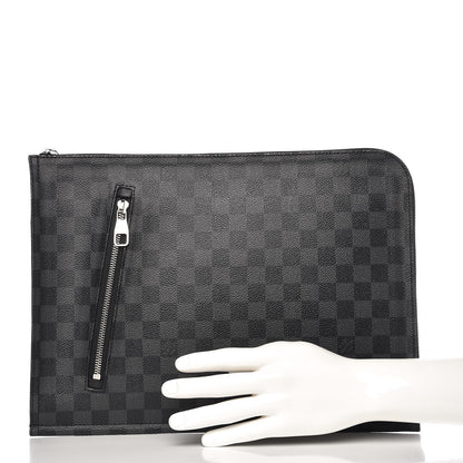 Louis Vuitton Damier Graphite Poche Documents Holder 2 of 6