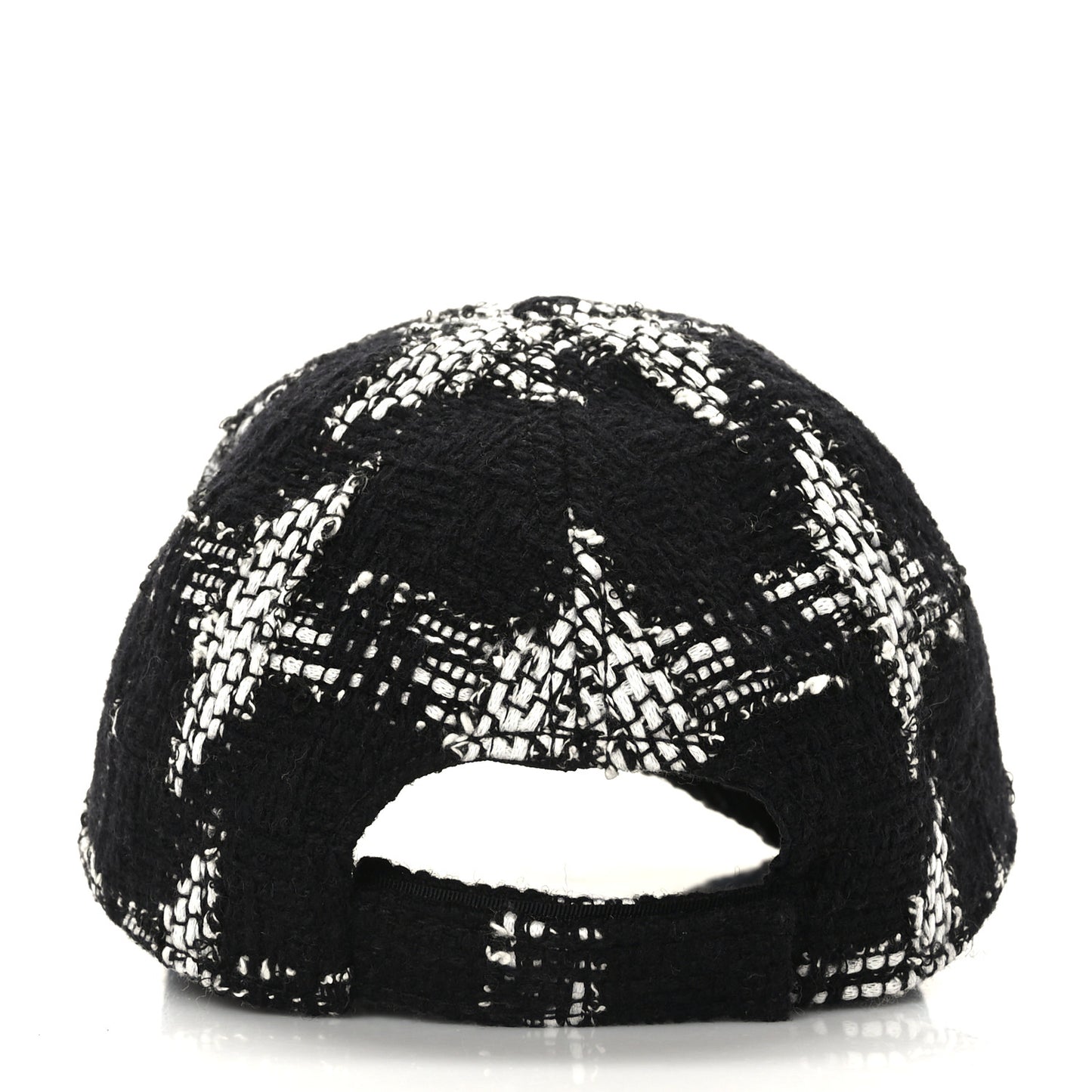 Tweed CC Cap Hat S Black White