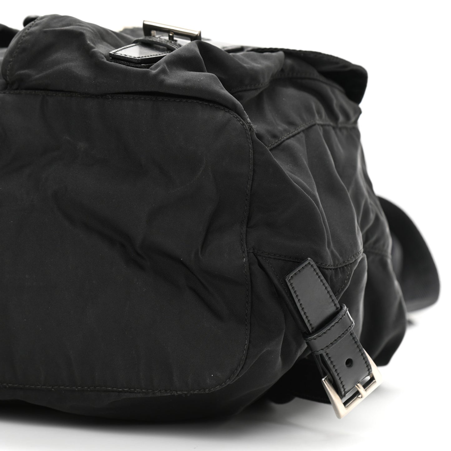 Nylon Vela Medium Backpack Black