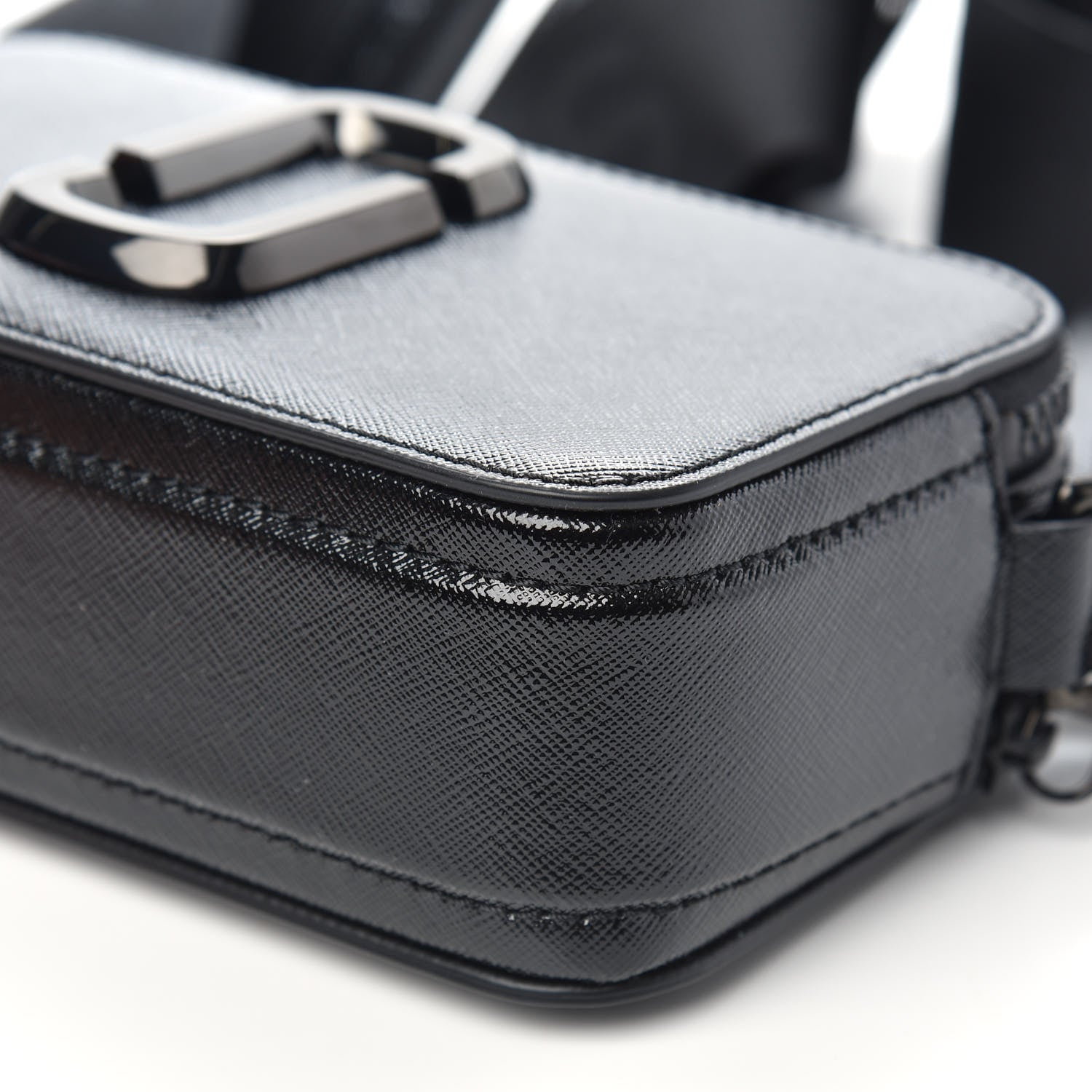 Marc Jacobs Saffiano Snapshot Camera Bag Black 9 of 9