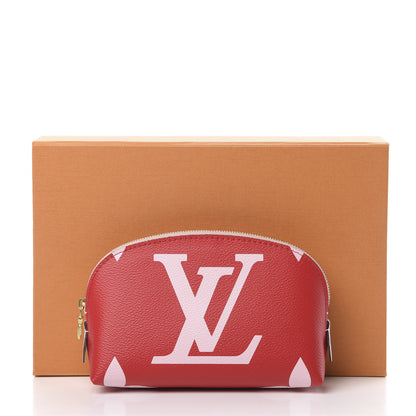 Louis Vuitton Monogram Giant Cosmetic Pouch Rouge 8 of 8
