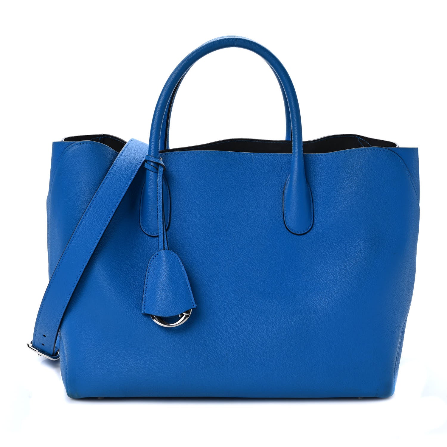 Christian Dior Supple Grained Calfskin Large Open Bar Tote 1 of 10