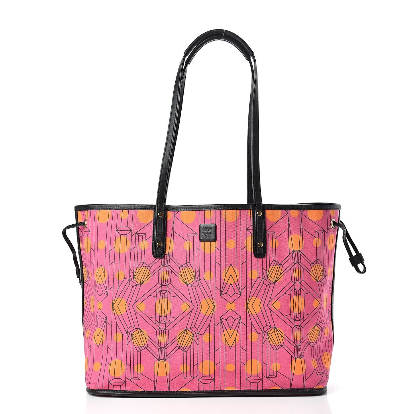 Visetos Medium Liz Reversible Shopper Tote Pink