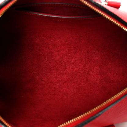 Louis Vuitton Epi Soufflot Castillan Red 5 of 12