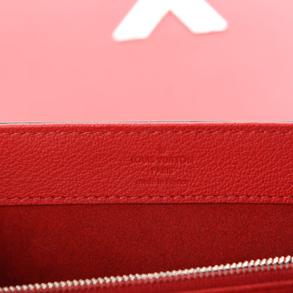 Louis Vuitton Calfskin Monogram Very One Handle Rubis Red 6 of 9