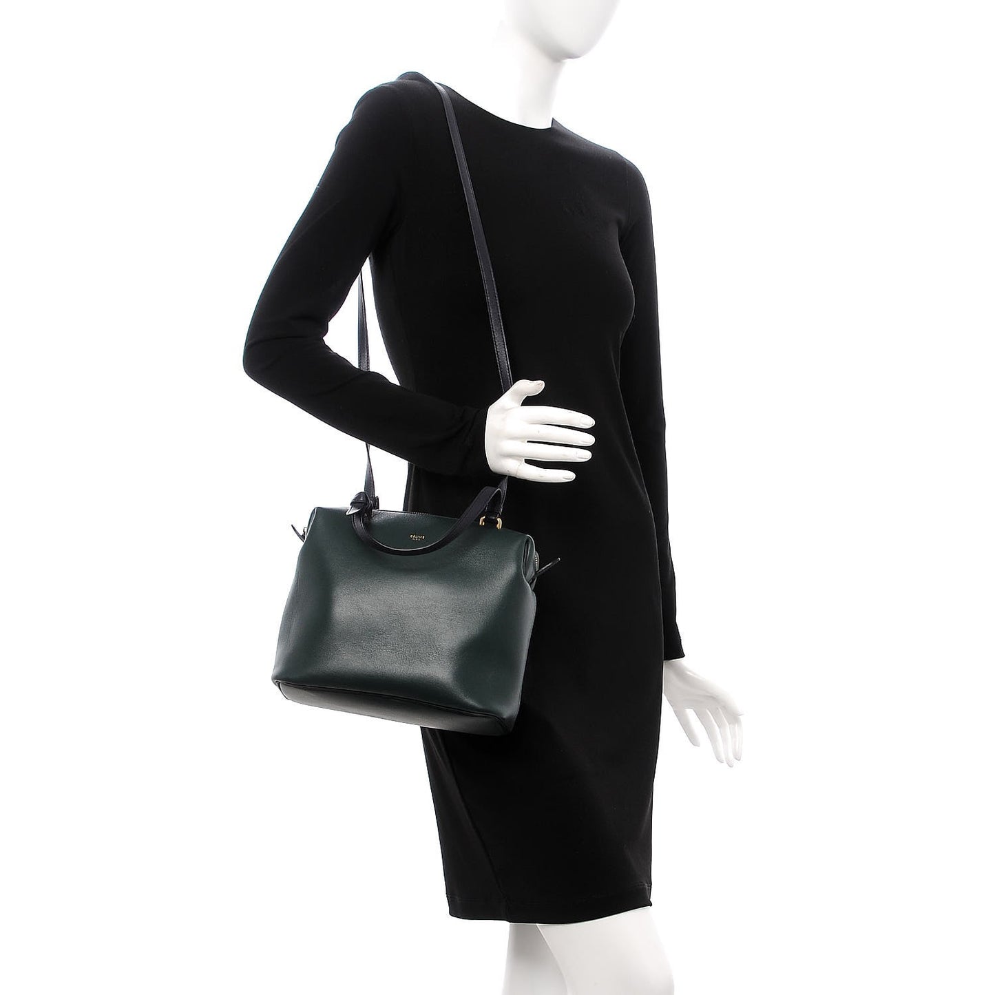 Lambskin Small Soft Cube Satchel Amazone