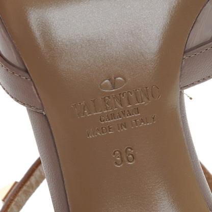Valentino Garavani Patent Rockstud Ankle Strap 65mm Pumps 36 Poudre 6 of 8