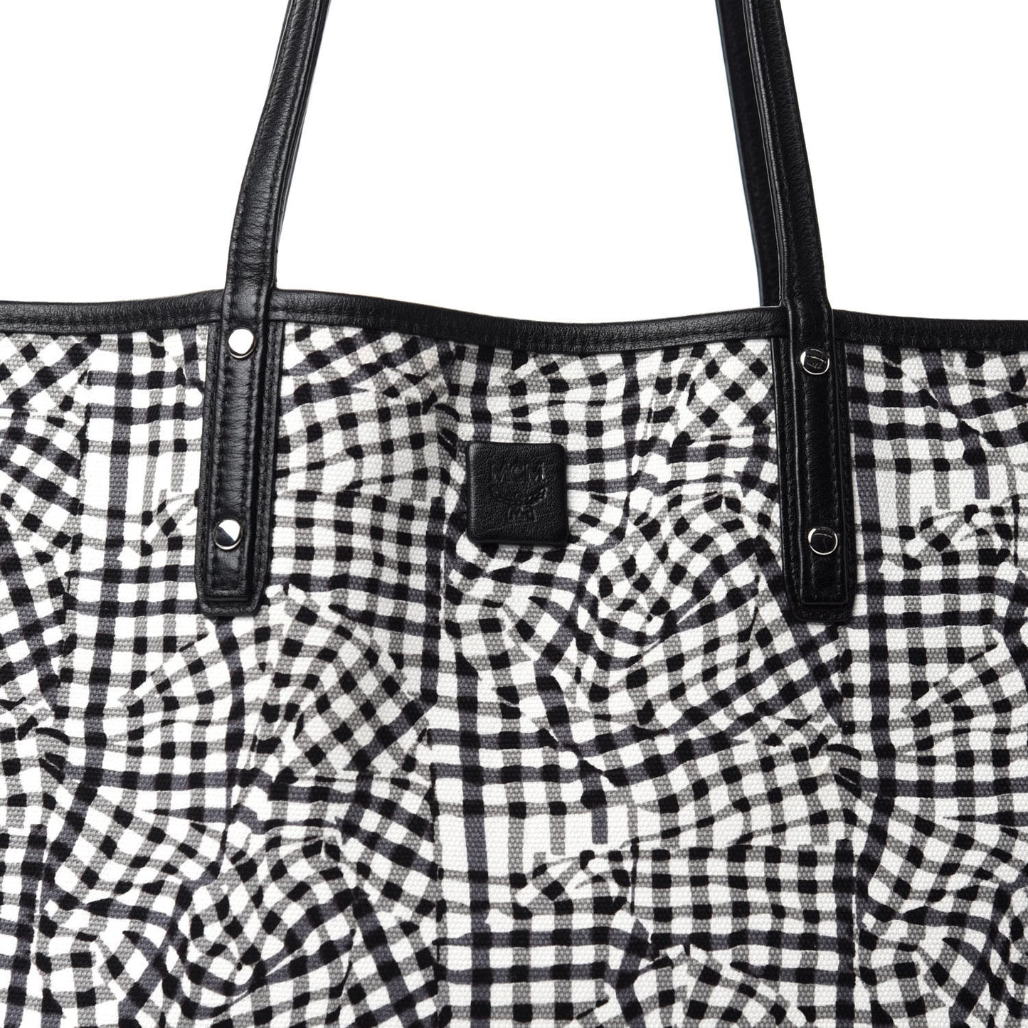 Visetos Medium Project Reversible Shopper Tote Black