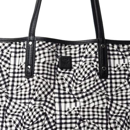 MCM Visetos Medium Project Reversible Shopper Tote Black 15 of 15