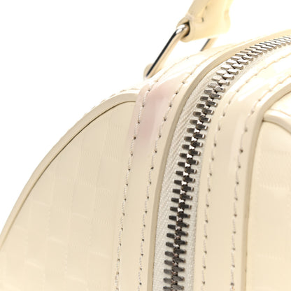 Louis Vuitton Damier Facette Speedy Cube MM Creme 10 of 11