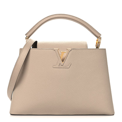 Louis Vuitton Taurillon Capucines MM Galet 1 of 10