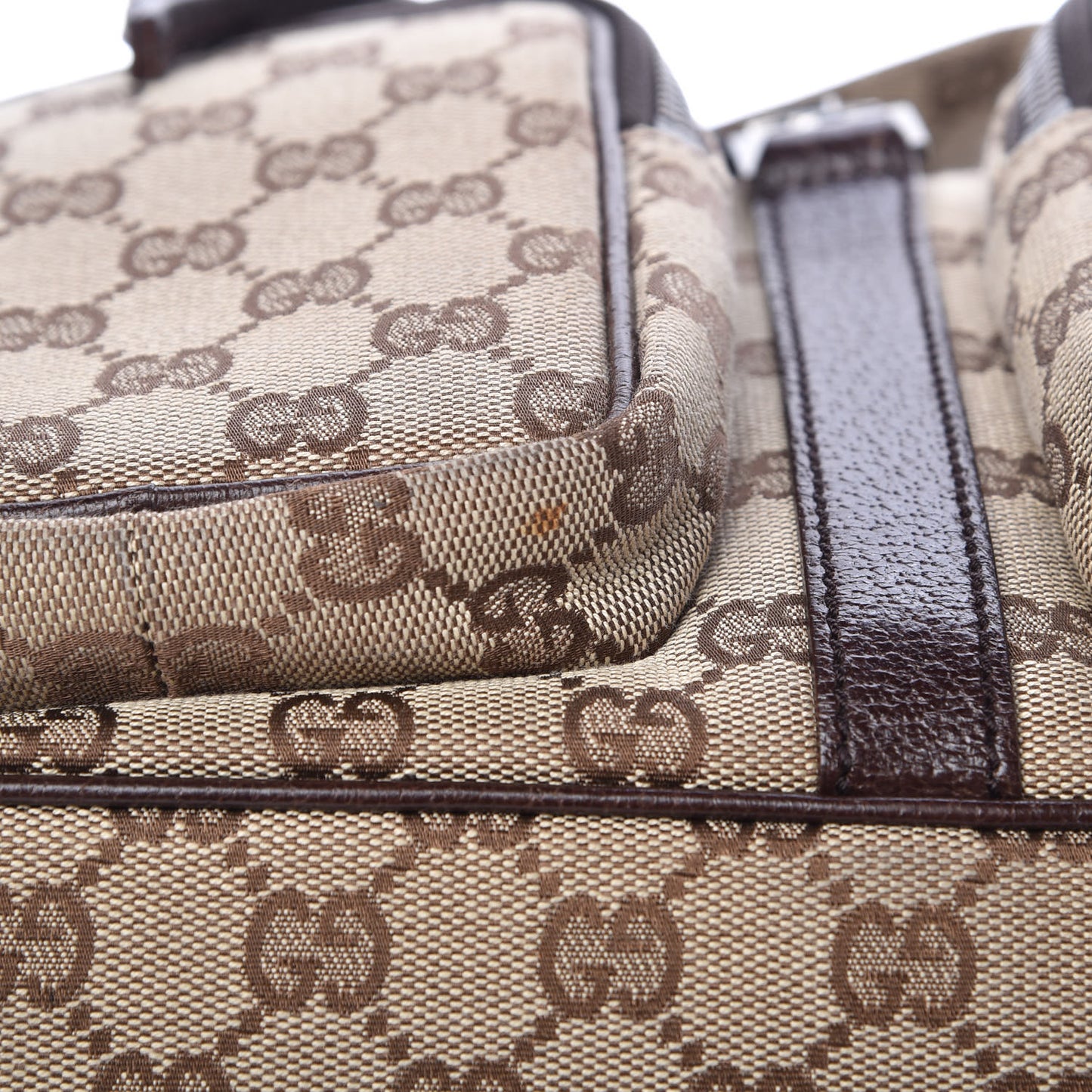 Monogram Backpack Dark Brown
