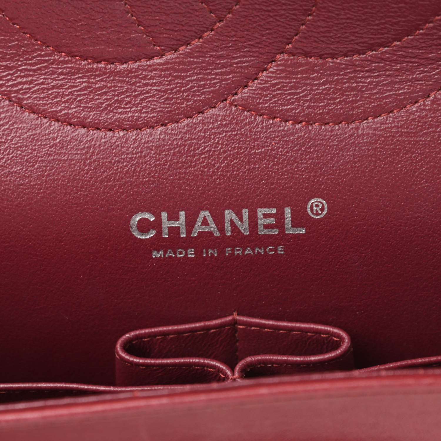 Chanel Patent Quilted Jumbo Double Flap Dark Red 6 of 20