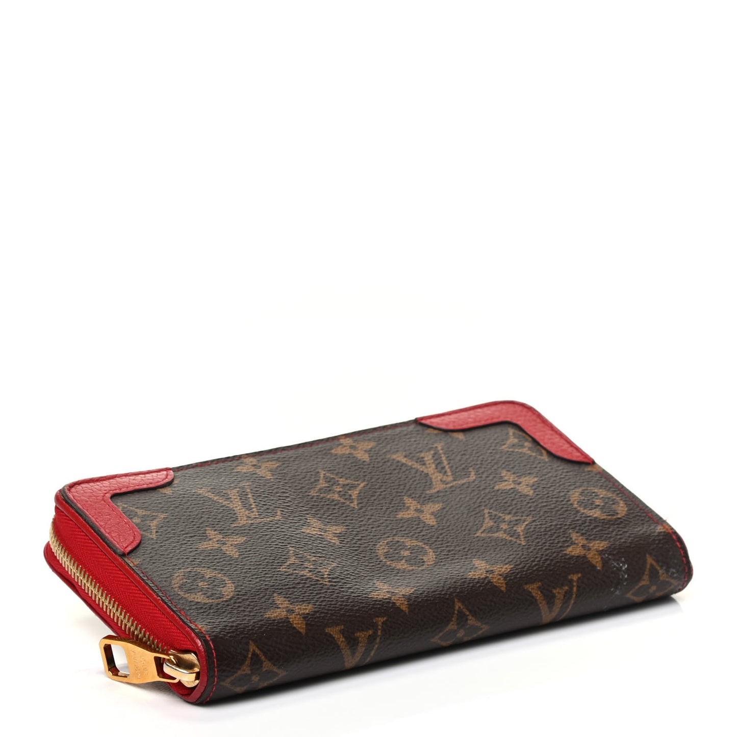 Monogram Retiro Zippy Wallet Cherry