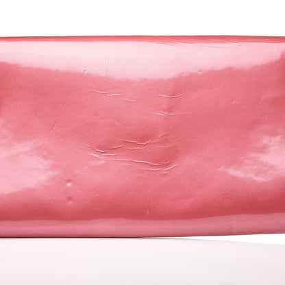 Saint Laurent Patent Large Belle De Jour Clutch Pink 11 of 14