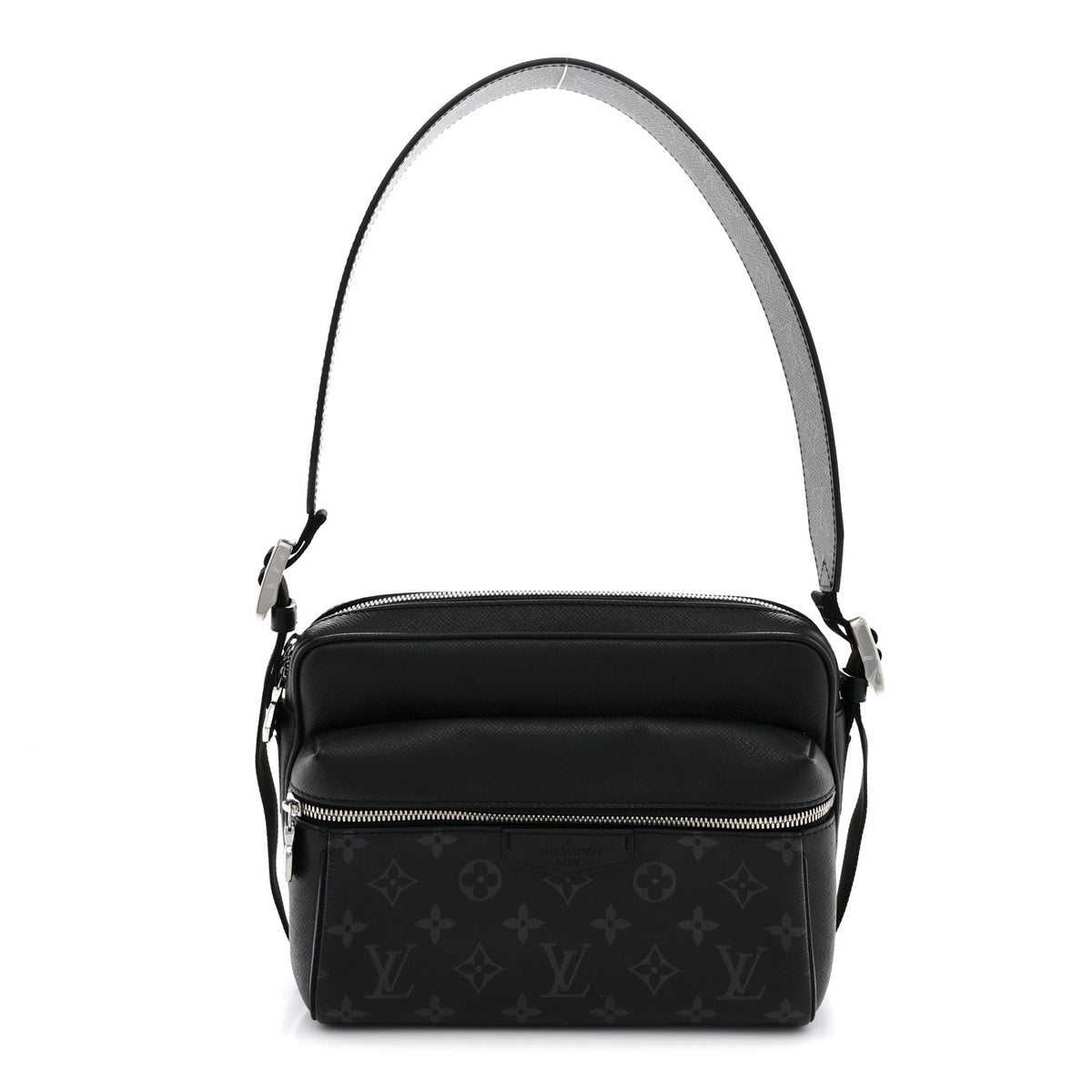 Louis Vuitton Taiga Monogram Eclipse Outdoor Messenger Black 1 of 10