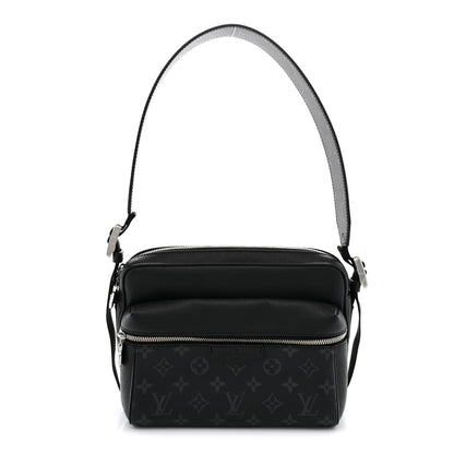 Louis Vuitton Taiga Monogram Eclipse Outdoor Messenger Black 1 of 10
