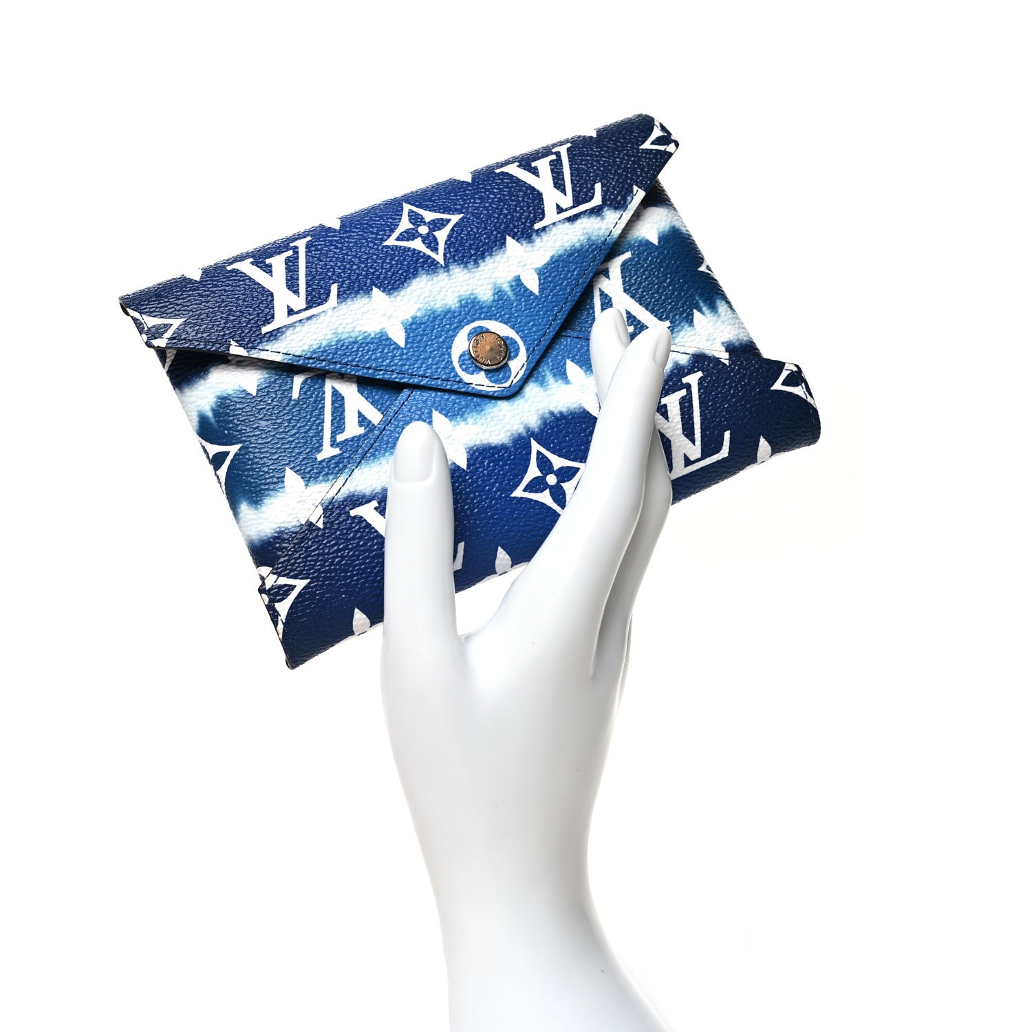 Louis Vuitton Monogram Escale Medium Kirigami Pochette Insert Blue 2 of 10