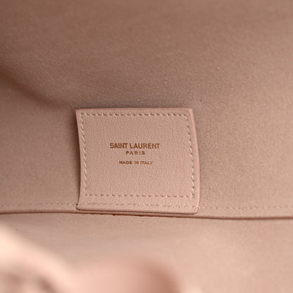 Saint Laurent Calfskin Large Shopping Tote Pale Blush 7 of 13