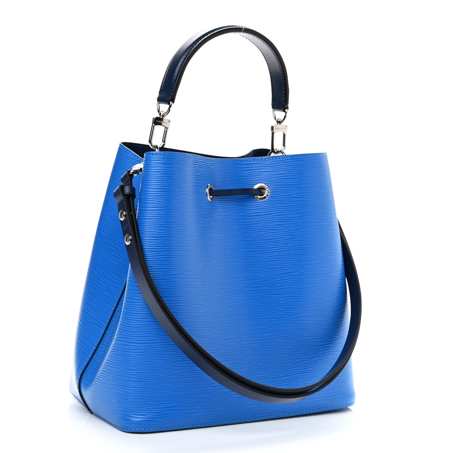 Louis Vuitton Epi NeoNoe MM Lazuli Navy 3 of 10