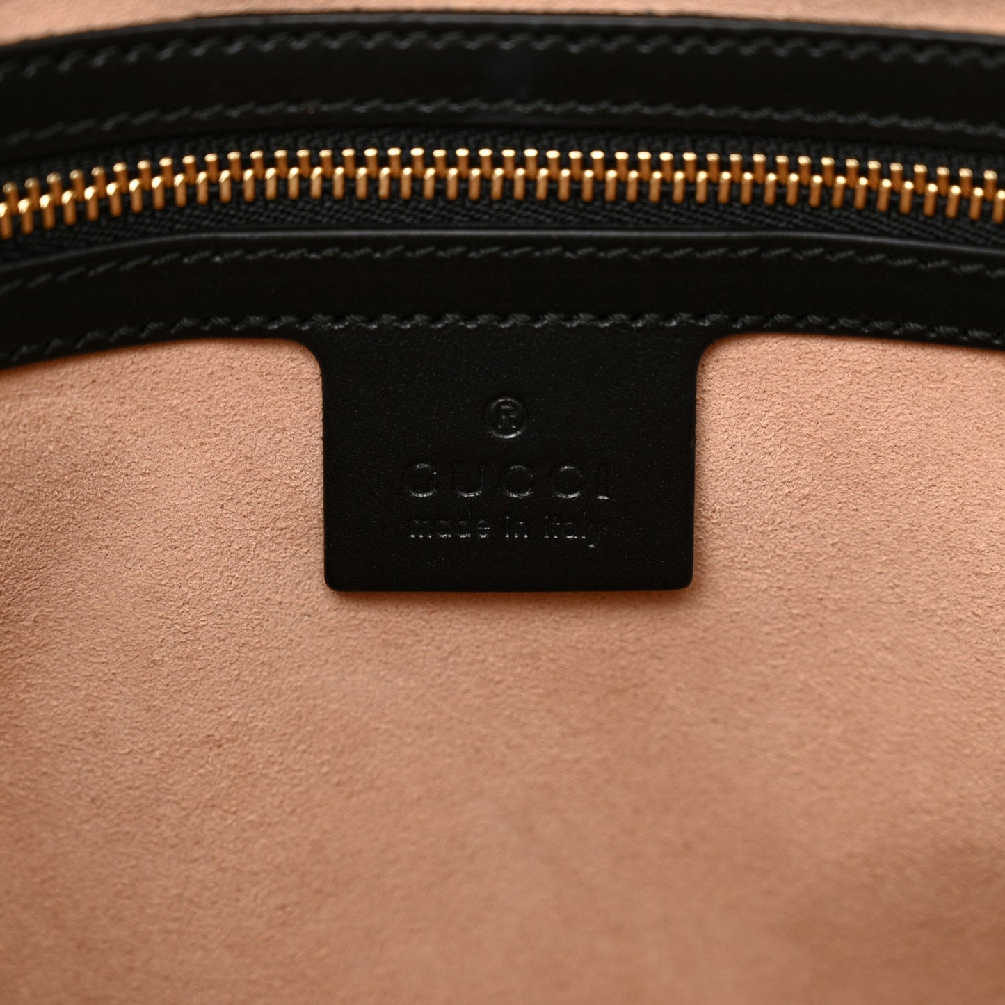 Guccissima Linea A Foldover Tote Black