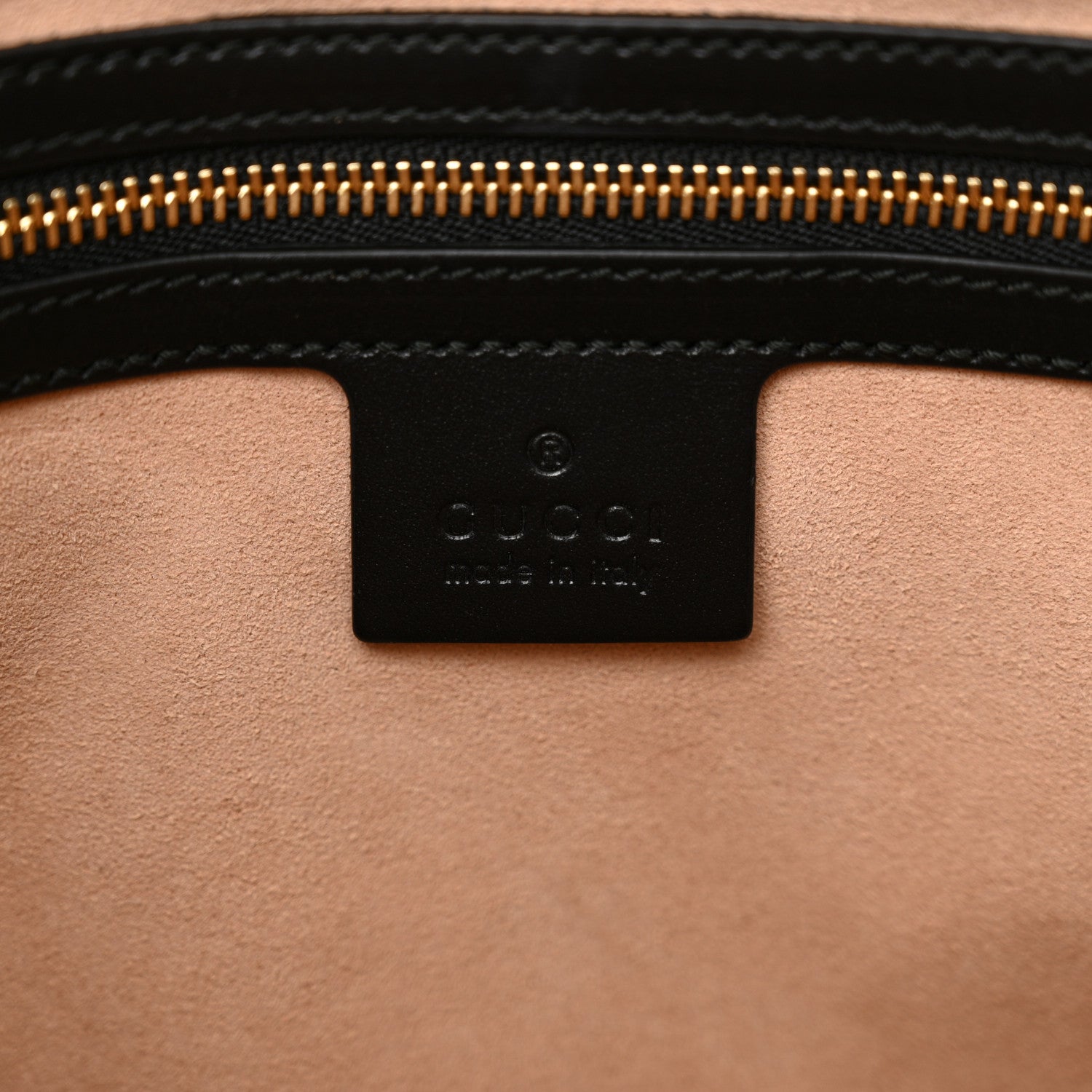Gucci Guccissima Linea A Foldover Tote Black 6 of 11