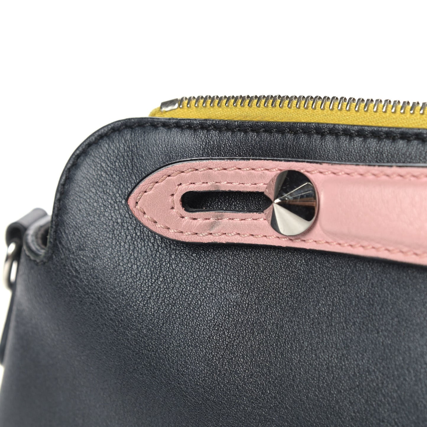 Vitello Dolce 4 Color Large By The Way Boston Bag Black Multicolor