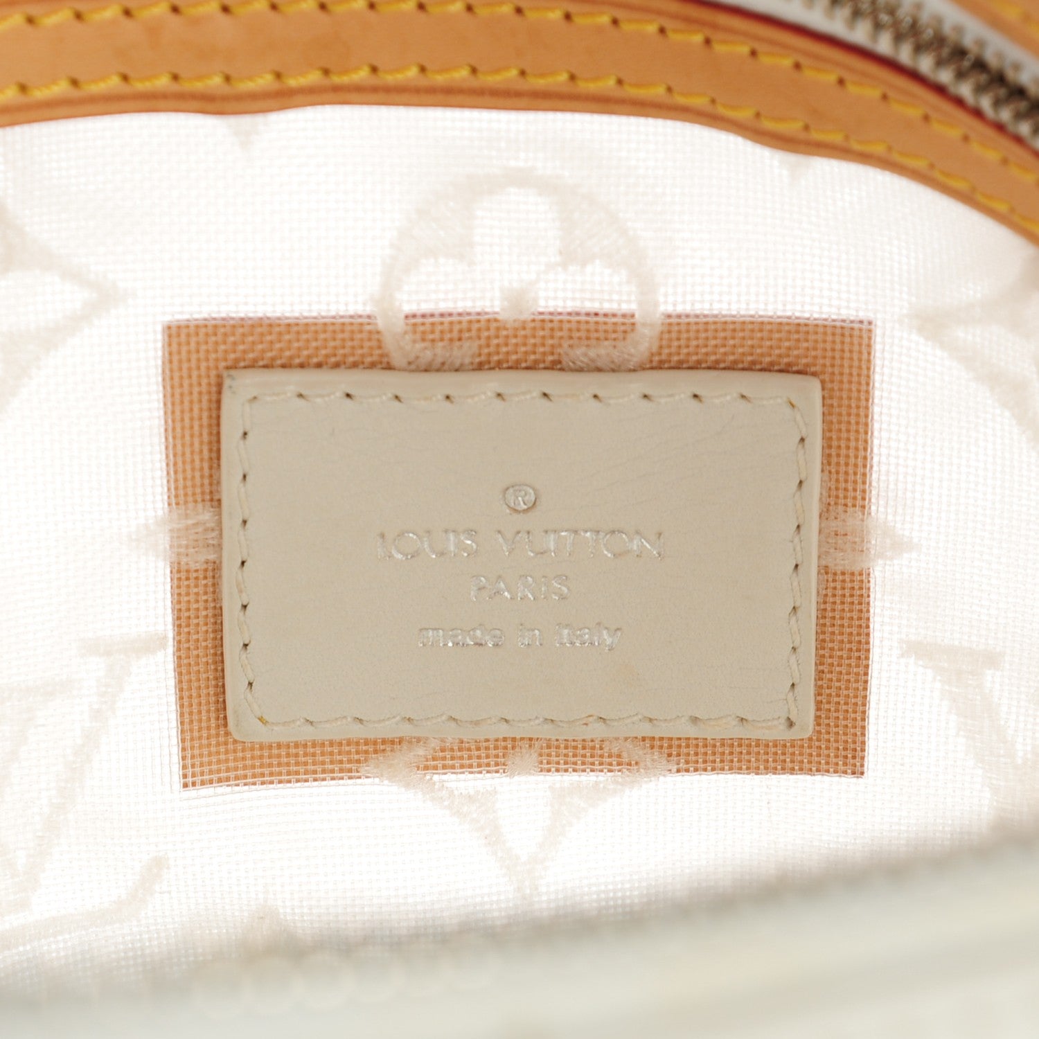 Louis Vuitton Monogram Transparence Lockit White 6 of 9