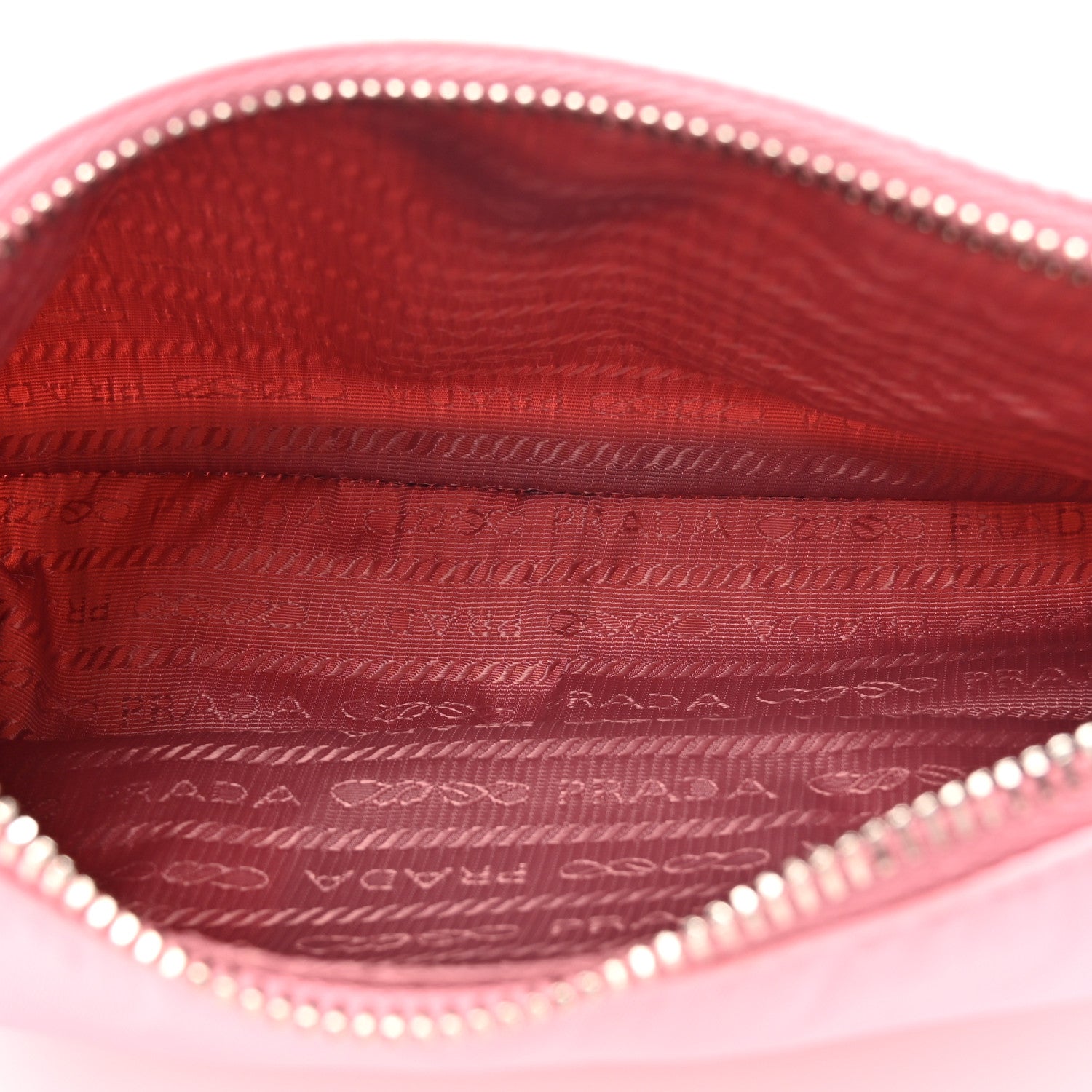 Prada Re-Nylon Saffiano Mini Re-Edition 2005 Bag Rosa 5 of 10