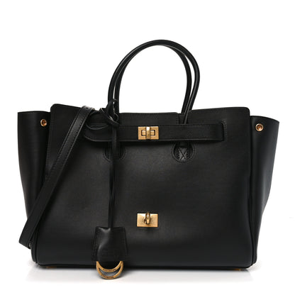 Balenciaga Smooth Calfskin Small Bel Air Carry All Bag Black 1 of 10