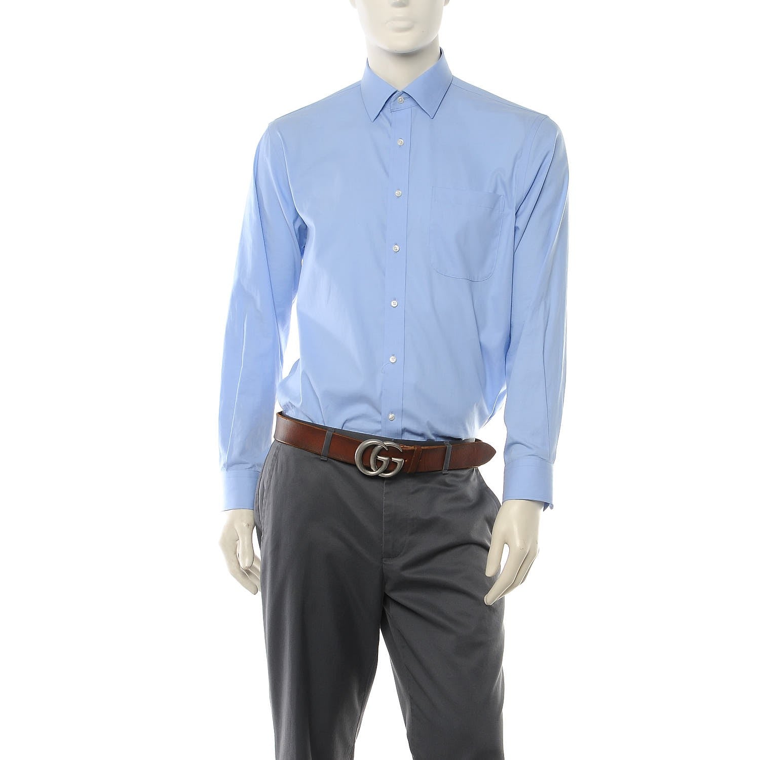 Gucci Faded Calfskin Double G 40mm Belt 110 44 Cuir 2 of 6